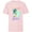 Soft Pink, variant on Disney and Pixar’s Monsters Inc Hello Sulley Door Peek - Short Sleeve T-Shirt for Kids - Customized-White
