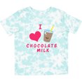 thumbnail image 3 of Inktastic I Love Chocolate Milk Boys or Girls Toddler T-Shirt, 3 of 5