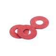 thumbnail image 4 of 1200 Pcs 3x8x0.7mm Insulated Fiber Insulating Washers Spacers Red, 4 of 7