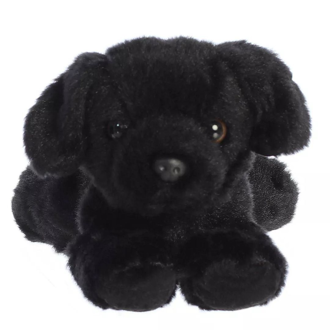 Aurora - Mini Flopsie negro pequeño, 8 pulgadas, adorable animal de peluche 4