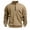 Khaki, variant on Migroa Half Zip Sweatshirt Outdoor Running, Men's Half Zip Long Sleeve Sweatshirt, Casual Sporty Pullover for Fall Winter Outdoor Running, Fleece Lined Top Mens Fleece Lined Sporty Top Outdoor