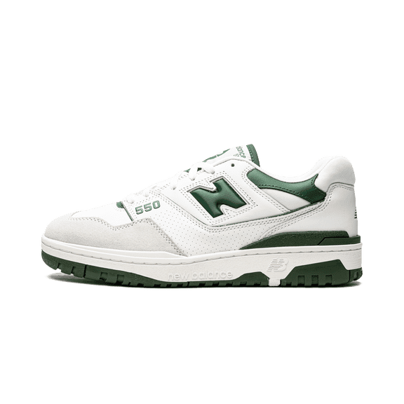 NEW BALANCE MENS 550 "White / Green" BB550WT1 BB550WT1 from Stadium Goods
