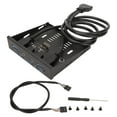 thumbnail image 2 of Panel frontal de PC, Panel frontal USB Panel frontal USB Adaptador de panel frontal USB Innovación moderna, 2 of 8