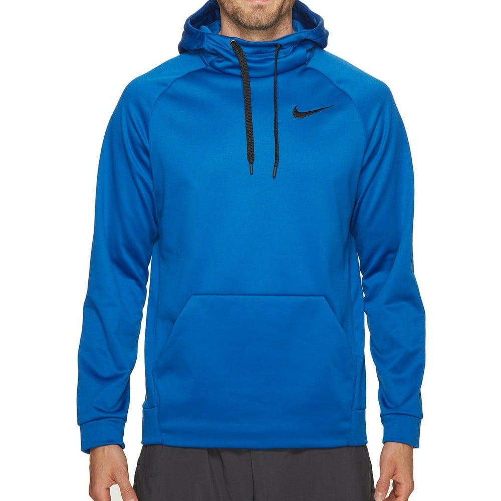Nike - Nike NEW Blue Mens Size Large L Athletic Training Hoodie ...