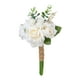 thumbnail image 1 of Rosas Flores Artificiales Dama de Novia Champaña Rosa Flor Artificial Dama de Novia de Alto Sentido Que Sostiene Flores Hermanas Kit de Grupo Ramo de Flores Artificiales, 1 of 6
