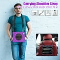 thumbnail image 4 of XYX Case for 13-inch iPad Pro 13 M4 2024 (Model:A2926/A3007) with 360 Degree Rotating, Hand Strap, Shoulder Strap, Purple, 4 of 7