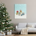 thumbnail image 3 of Stupell Industries Winter Snowmen Christmas Tree Holiday Photography Gallery Wrapped Canvas Print Wall Art, 3 of 5