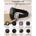 thumbnail image 2 of Correa de reloj Minyee Leather compatible con Samsung Galaxy 40 mm, 2 of 6