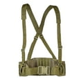 thumbnail image 1 of Cinturón táctico militar Molle portátil con sello de cintura multifuncional, cinturón de combate cómodo para hombres, cinturón ajustable suave acolchado en forma de H, 1 of 1