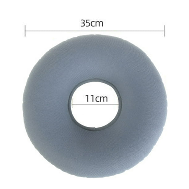 Mikewe Donut Cushion Seat With Pump Travel Bag Portable Inflatable Seat Pillow For Hemorrhoid Tailbone Coccyx Pain Relief Air Pump Included Gre