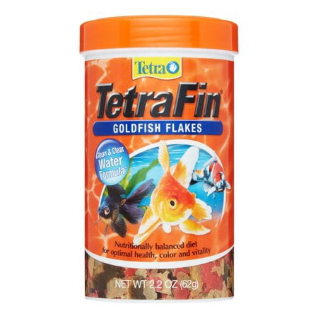 (2 Pack) Tetra TetraFin Goldfish Flakes with ProCare, Goldfish Food, 2.2