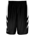 thumbnail image 3 of Holloway Sportswear S Boys HELIUM SHORTS Black/White 222646, 3 of 5