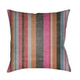 thumbnail image 1 of Surya LOTA-STRP1-2020 Lolita 20" Wide Square Striped Polyester Outdoor Accent Pillow Cover, 1 of 1