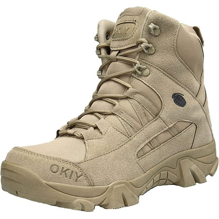 

Men s Military Tactical Boots Outdoor Mountaineering Trekking Commando Tactical Boots Backpacking Boots Combat Boots