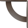 thumbnail image 4 of Ekena Millwork 2"W x 10"D x 10"H Bulwark Steel Bracket, Hammered Brown, 4 of 12