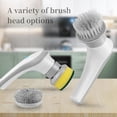 thumbnail image 1 of Functional Automatic Telescopic Handheld Cordless Cleaning Brush Intelligent Floor Scrubber Mop Electric Cleaning Brush, 1 of 6