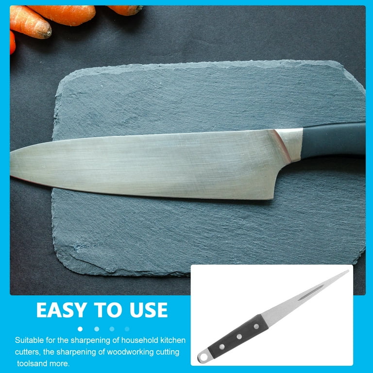 Zehuanyu Cutter Sharpener Grindstone Strip with Wood Handle