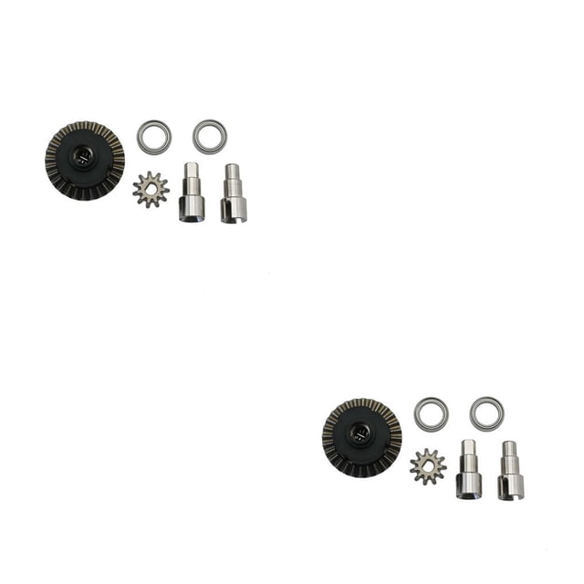 Tholdsy Diferencial delantero, pieza mejorada, mano de obra, piezas de coche RC, conjunto de diferenciales de pieza mejorada, como se muestra, conjunto Type3 NO3