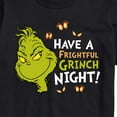 thumbnail image 3 of The Grinch  - Have A Frightful Grinch Night - Men's Short Sleeve Graphic T-Shirt, 3 of 5