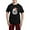 With Red Plaid Pant, variant on CafePress - Firefighter Santa Men's Dark Pajamas - Men's Dark Loose Fit Cotton Pajama Set