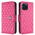 thumbnail image 2 of compatible iPhone 15 Plus Rhombic Texture Flip Leather Phone Case with Lanyard Cheap and fine, 2 of 5