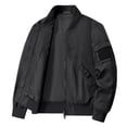 thumbnail image 2 of Amzcrzy Polyester Veste en pour Homme Veste Décontractée de Sport Quotidienne d'Extérieur à Col Montant à Manches Longues Vestes de Mode pour Homme Vêtements pour Homme, 2 of 9