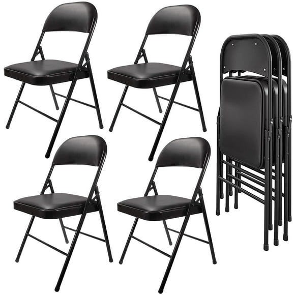 Padded Metal Folding Chairs