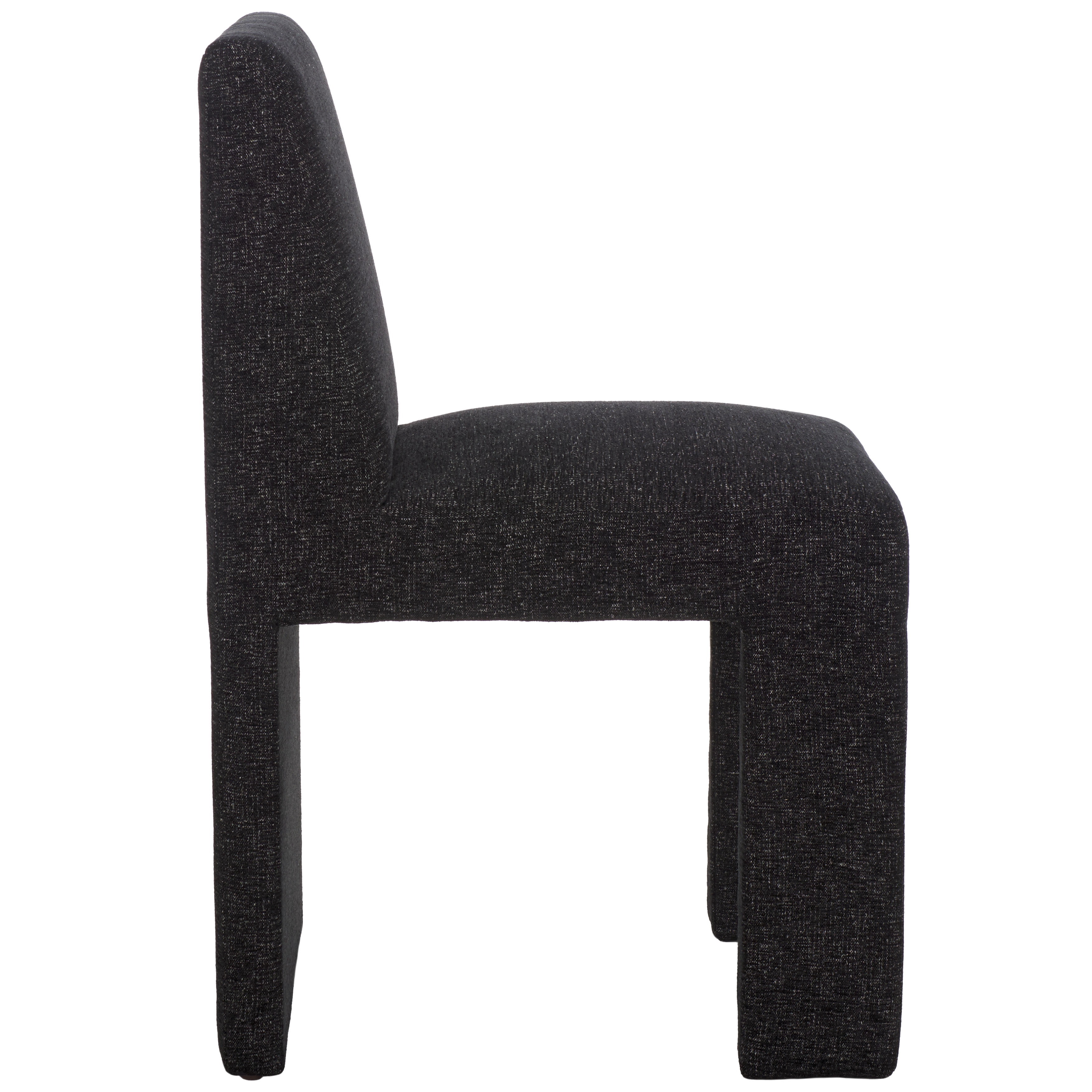 Safavieh Zale Modern Rattan and Wood Dining Side Chair, Black