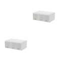 thumbnail image 4 of Cajones apilados Injueey Almacenamiento blanco 32*19*7cm, 4 of 6