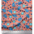 thumbnail image 1 of Soimoi Polyester Crepe Fabric Floral & Paisley Fabric Prints by Yard 52 Inch Wide, 1 of 1