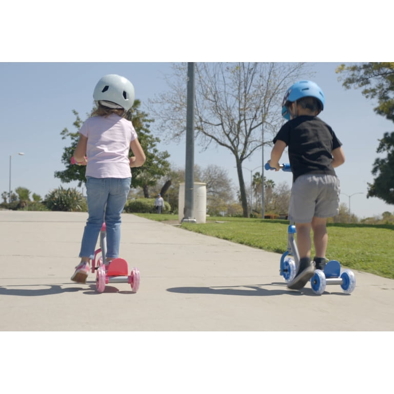 Razor Jr 3-Wheel Lil' Kick Scooter - for Kids Ages 3+, Blue