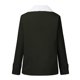 thumbnail image 4 of Abrigo de invierno para mujer, abrigo de felpa grueso y cálido, elegante abrigo liso y mullido, chaqueta clásica de invierno con capucha y manga larga con solapa y botones, chaqueta de, 4 of 5