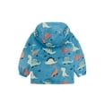 thumbnail image 3 of Rokka&Rolla Toddler Boys' Fleece Lined Full Zip Windbreaker Jacket, 3 of 8
