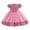 Pink, variant on Girls Dresses Baby Children Flower Fly Sleeve Tutu Prom Dresses Party Evening Wedding Princess Dress Size 18 M-24 M
