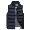 thumbnail image 5 of Chaleco de hombre otoño e invierno acolchado cálido de algodón chaleco de ocio para hombre talla grande, 5 of 5
