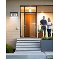 thumbnail image 3 of Placa iluminada impermeable con números de casas solares HAHOME, 3 of 9