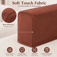 thumbnail image 7 of ABCISI 2Pcs Stretch Fabric Armrest Covers Anti-Slip Spandex Recliner Armchair Couch Armrest Protector Furniture Protector Armchair Slipcovers Coffee, 7 of 7