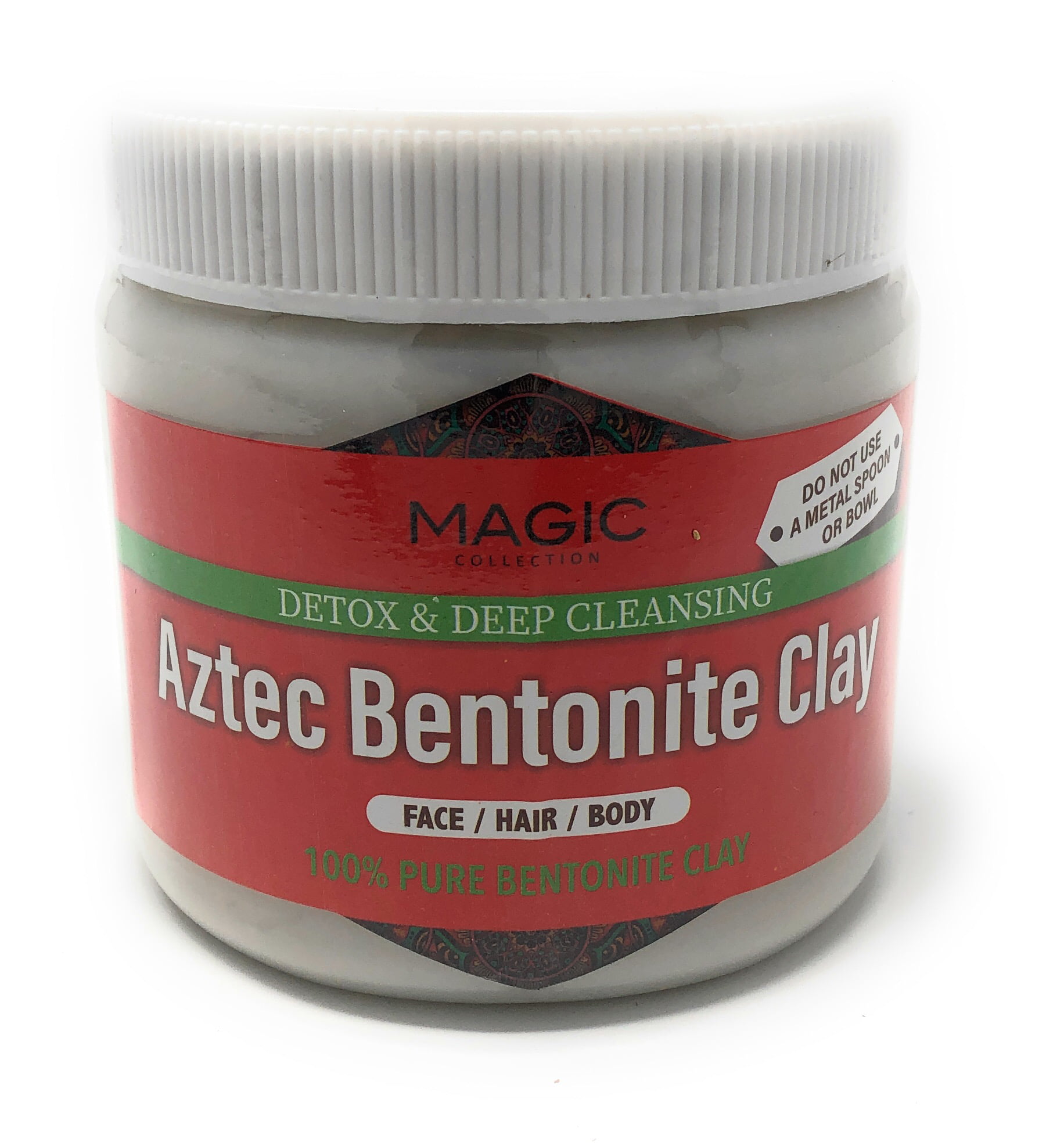 Insister radium Ni Bentonite Clay Pure Food Grade - 2 LB Natural, Powerful, Detoxifying  Powder, Healing Skin And Body Corrector. Use Internally or For Face Masks,  Acne, Detox, Toothpaste, etc. Fossil Power Brand - Walmart.com