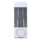 thumbnail image 2 of Dispensador de loción y jabón, dispensador manual de champú y loción de plástico de 350 ml para baño, rendimiento de alta gama, 2 of 12