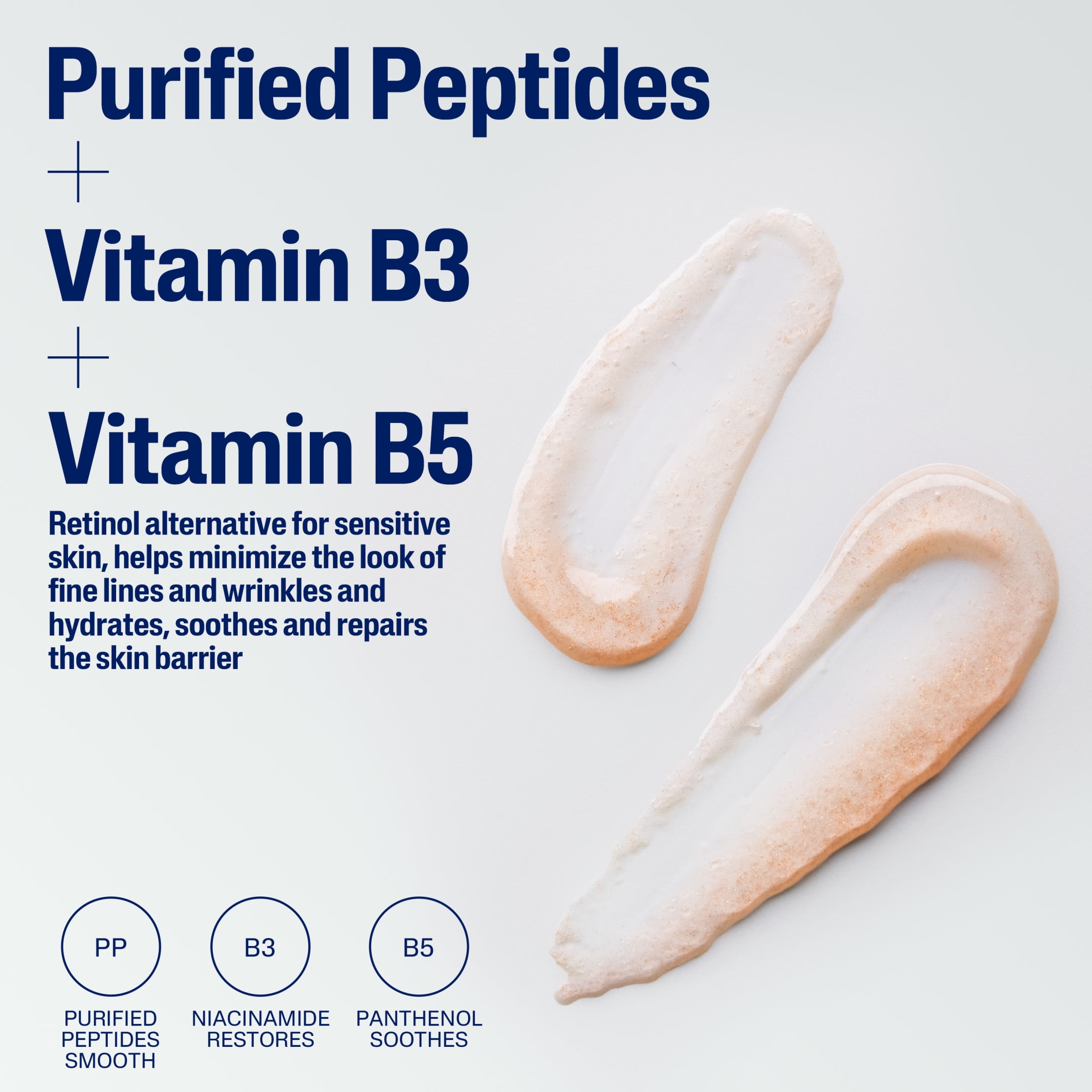 Cetaphil Purified Peptides Healthy Renew Hydrating Face Serum, 1 oz