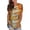 Yellow, variant on Patlollav Womens Plus Size Tops Funny Print Casual Loose Fit Tee Shirts Blouse Print Shirt