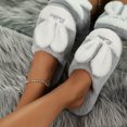 thumbnail image 5 of Vedolay Women's Slippers Ladies Fuzzy Slippers Indoor Outdoor Slippers for Women Men Grey,37, 5 of 5