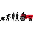 thumbnail image 3 of CafePress - Evolution Of Man Farmer With A Tractor Pyjamas - Men's Light Loose Fit Cotton Pajama Set, 3 of 7