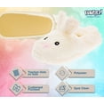 thumbnail image 4 of Silver Lilly - Bunny Slippers - Animal Slippers -Novelty House Shoe (White, Medium), 4 of 6