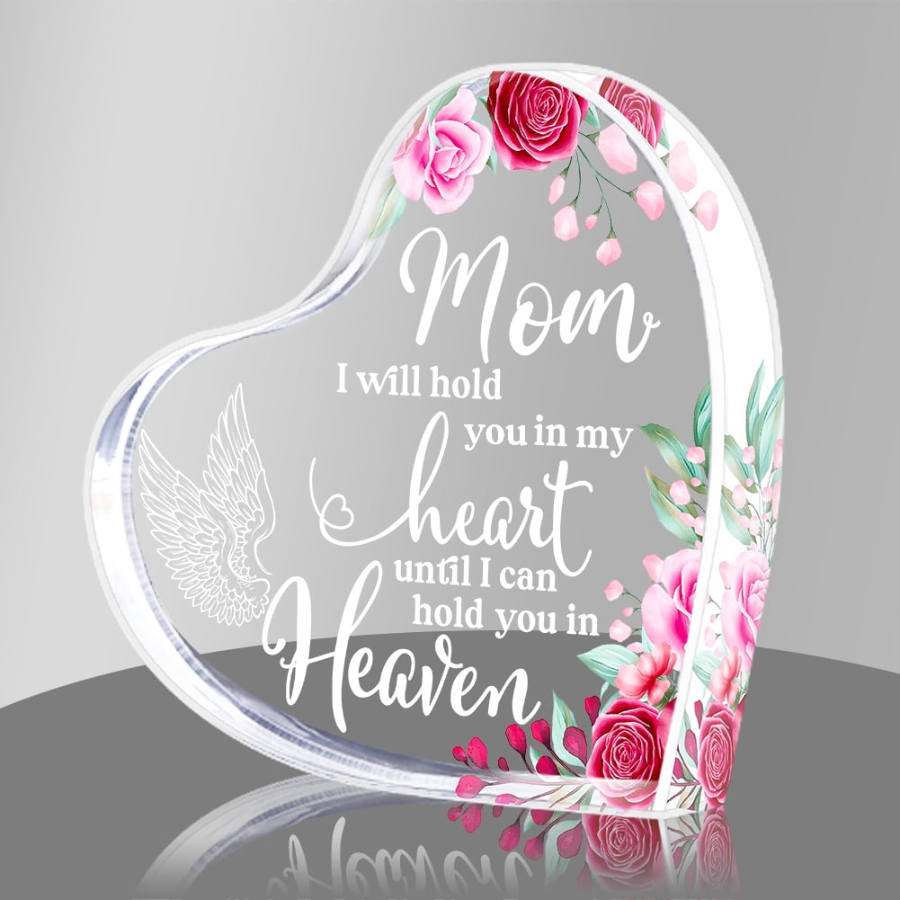 Sympathy Yellow Grandma Stainless Steel Gift Birthday Sister Angel Ornament Aunt Daughter Mom Loss of a Loved One Grief