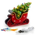 thumbnail image 2 of Classic Sleigh & Tree 9L x 7H Paint Your Own Pottery Ceramic Bisque, Ready To Paint, Craft Kit, 2 of 2