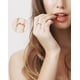thumbnail image 2 of BEMS-1pcs Anillo de cobre magnético Mujeres / Hombres Ajustable Saludable (Negro), 2 of 5