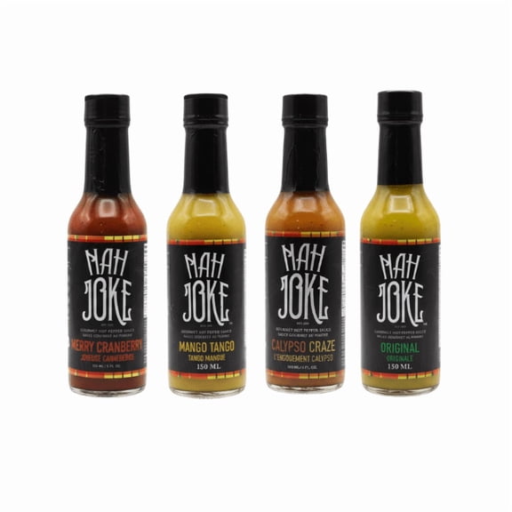 Nah Joke Hot Peppersauce - 4 PACK