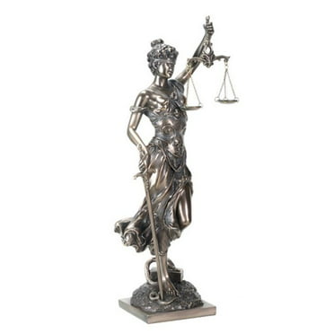 SCALES OF JUSTICE DIKE LA JUSTICA STATUE FIGURINE LADY JUSTICE JUDGEMENT  SWORD