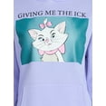 thumbnail image 4 of The Aristocats Women’s Marie Graphic Drawstring Hoodie, Sizes XXS-XXL, 4 of 5